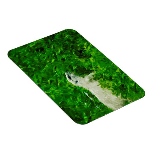 Prairie Dog Abstrakt Impressionismus Magnet (Rechte Seite)