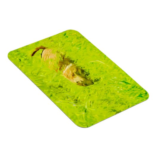 Prairie Dog Abstrakt Impressionismus Magnet (Rechte Seite)