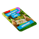 Prairie Dog Birthday Party Magnet (Rechte Seite)