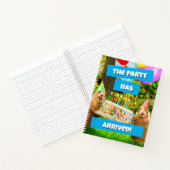 Prairie Dog Birthday Party Notizblock (Innenseite)