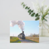 Prairie Dog Central Steam Motor #3 Postcard Postkarte (Stehend Vorderseite)