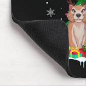 Prairie Dog Christmas Tree Lights Santa Reindeer X Mousepad (Ecke)