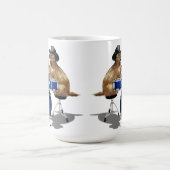 Prairie Dog Drummer Kaffeetasse (Mittel)
