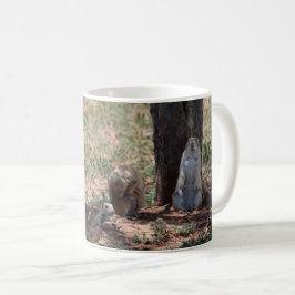 Prairie Dog Family Kaffeetasse