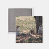 Prairie Dog Family Magnet (Vorderseite/Rückseite)