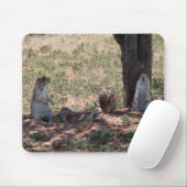 Prairie Dog Family Mousepad (Mit Mouse)