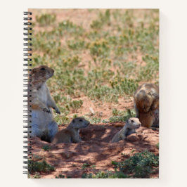 Prairie Dog Family Notizblock