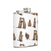 Prairie Dog Frenzy Hip Flask (Farbe auswählen) Flachmann (Rechts)