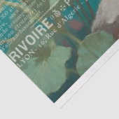 Prairie Dog Ground Hog Rustikale Blumendekoupage Seidenpapier (Ausschnitt)