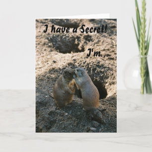 Prairie Dog Grußkarte Karte