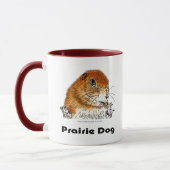 prairie dog (Heart) Tasse (Links)