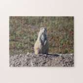 Prairie Dog im Badlands National Park, Interior SD Puzzle (Horizontal)