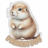 PRAIRIE DOG - KINDERZIMMER STICKER (Vorderseite)