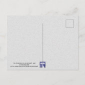 Prairie Dog Moon Whimsical Watercolor Postcard Postkarte (Rückseite)