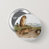 Prairie Dog oder Prairie-Camping Button (Vorne & Hinten)