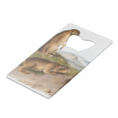 Prairie Dog oder Prairie-Camping Geldbeutel Flaschenöffner (Rückseite Schrägansicht)