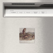 Prairie Dog von "Quadrupeds of North America" Magnet (In Situ (Geschirrspüler))