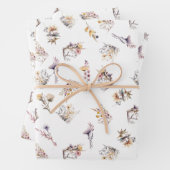 Prairie Dog Wildblume Wrapping Paper Geschenkpapier Set (Beispiel)