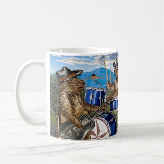 Prairie Dogs Band Kaffeetasse (Links)