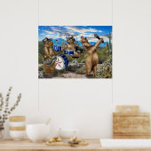 Prairie Dogs Band Poster (Küche)