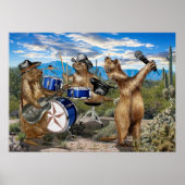 Prairie Dogs Band Poster (Vorne)