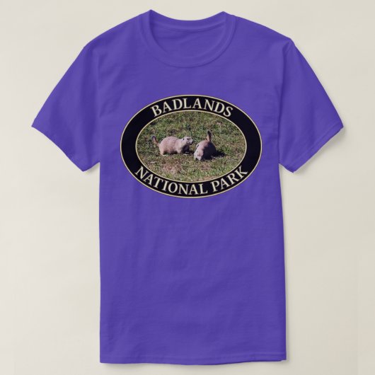 Prairie Dogs im Badlands National Park in South Da T-Shirt (Design vorne)