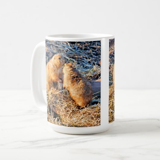 PRAIRIE DOGS KAFFEETASSE (Vorderseite Links)