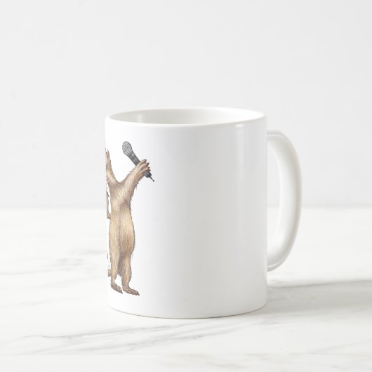 Prairie Dogs Kaffeetasse (VorderseiteRechts)