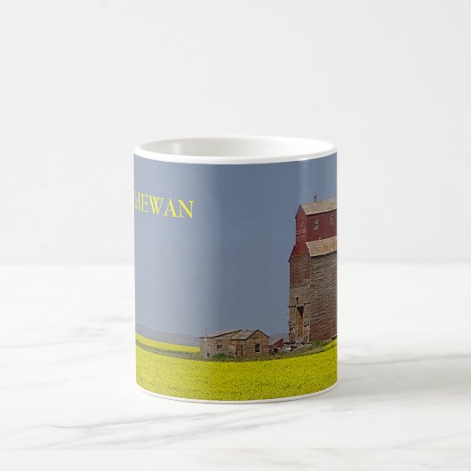 Prairie Elevator Landscape Tasse (Mittel)