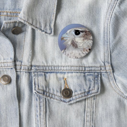 Prairie Falcon Button (Beispiel)