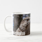 Prairie Falcon Psalm 92:5 KJV Kaffeetasse (Links)