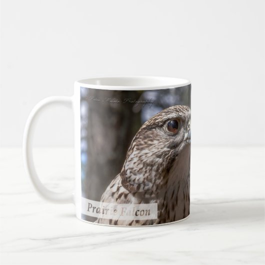Prairie Falcon Psalm 92:5 KJV Kaffeetasse (Links)
