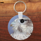 Prairie Falcon Schlüsselanhänger (Vorderseite)