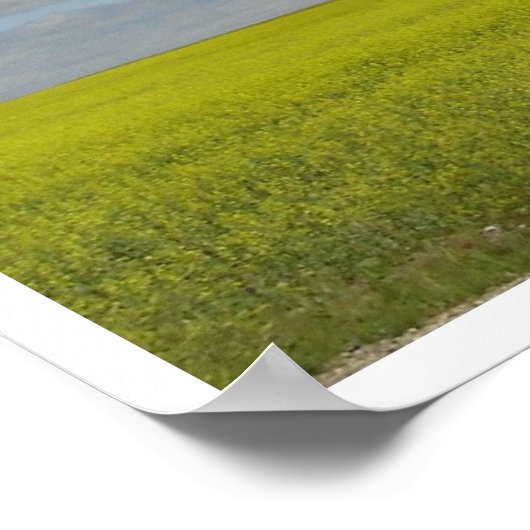 Prairie Fields Print Manitoba Landschaftsdrucke Poster (Ecke)