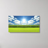 Prairie Himmelslandschaft 20 Stretchierte Canvas P Leinwanddruck (Vorderseite)