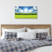 Prairie Himmelslandschaft 20 Stretchierte Canvas P Leinwanddruck (Insitu (Schlafzimmer))