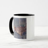 Prairie-Huhn, Tympanuchus Tasse (Vorderseite Links)
