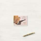 Prairie Hund - lustig - Happy Birthday Post-it Klebezettel (Auf Schreibtisch)