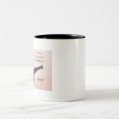 Prairie Hund - lustig - Happy Birthday Zweifarbige Tasse (Mittel)