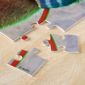 Prairie Hund mit Weihnachtslicht Puzzle (Seite)