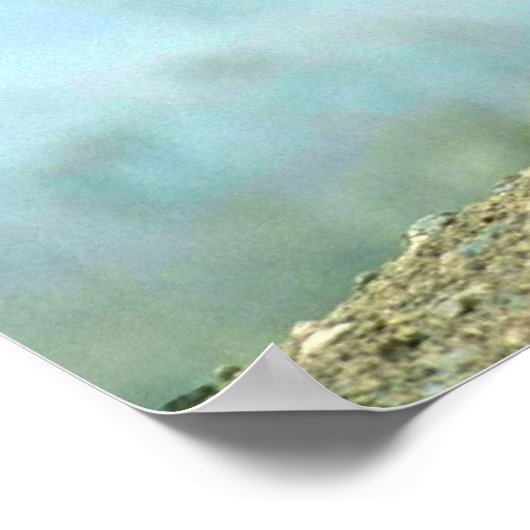 Prairie Hund Mutter und Baby Poster (Ecke)