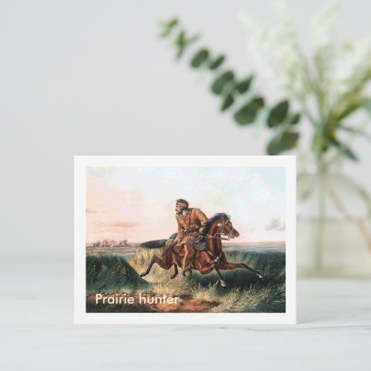 Prairie Junter Postkarte (Stehend Vorderseite)