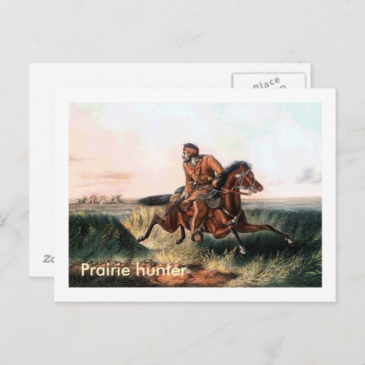 Prairie Junter Postkarte (Vorne/Hinten)