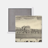 Prairie Lawn Farm, Nebraska Magnet (Vorderseite/Rückseite)