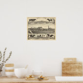Prairie Lawn Farm, Nebraska Poster (Küche)