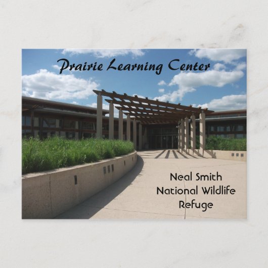 Prairie Learning Centre, Neal Smith Refugium Postkarte (Vorderseite)
