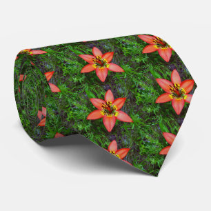 Prairie Lilies Men's Krawatte