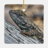 Prairie Lizard Keramikornament (Rückseite)