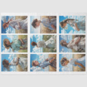 Prairie Maternity Collage Decoupage Seidenpapier (Vorderseite)