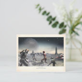 Prairie Moon Postcard Postkarte (Stehend Vorderseite)